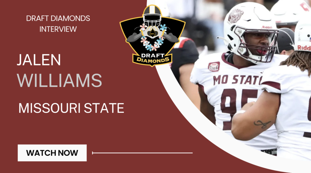 Jalen Williams, DE, Missouri State | 2025 NFL Draft Prospect Zoom Interview
